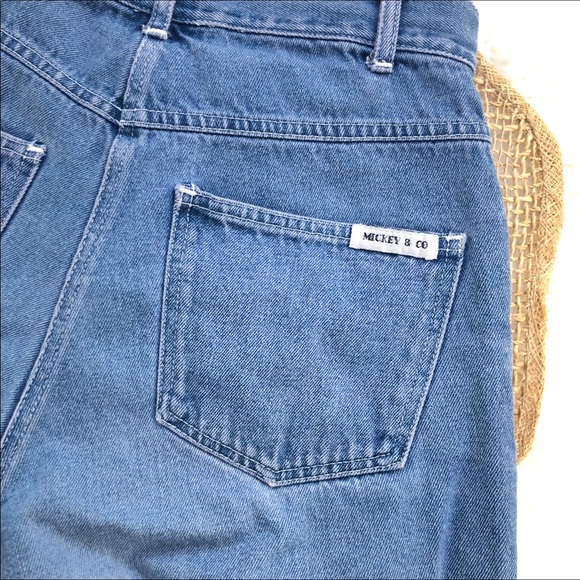 Vintage Mom Jean Shorts Goofy Patch - Picture 7 of 11